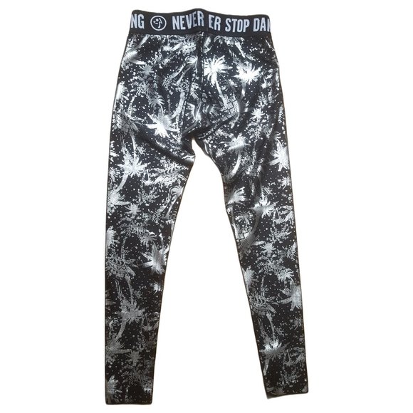 Never Stop Shinin' Legging for Women Size XS Black and Silver - Picture 2 of 5